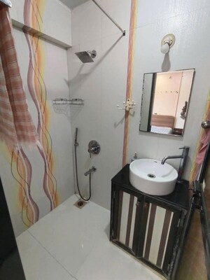 Bathroom in 1 BHK Apartment at Payal CHS Varsova, Versova – for Rent