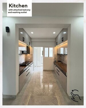 Kitchen/pantry in 3 BHK Apartment at E Square Aspire, Gomti Nagar – for Sale