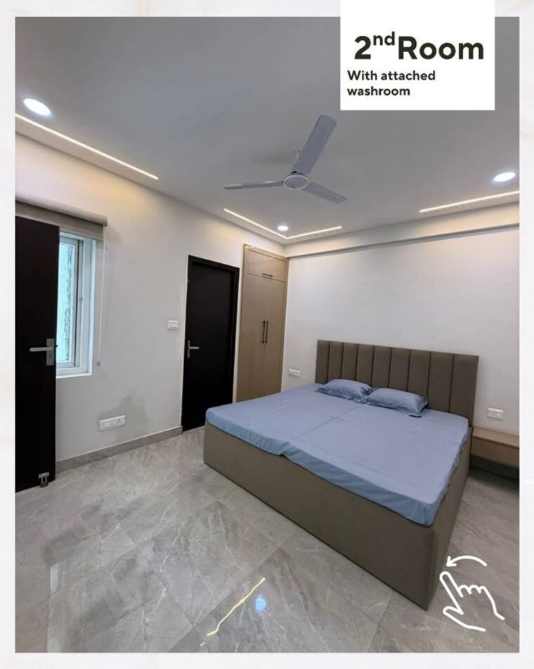 Bedroom, e-square-aspire 3 Bedroom 2800 Sq.Ft. Penthouse In Gomti Nagar Lucknow 10672822