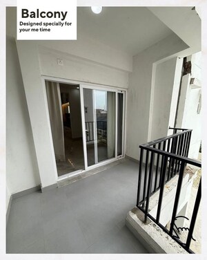 Balcony in 3 BHK Penthouse at E Square Aspire, Gomti Nagar – for Sale