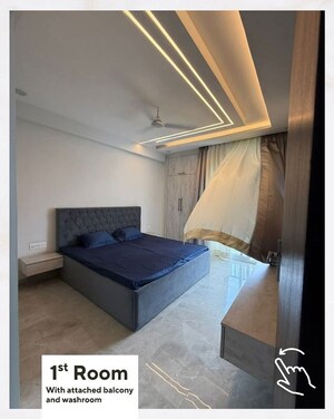 Master Bedroom in 3 BHK Penthouse at E Square Aspire, Gomti Nagar – for Sale