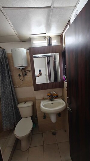 Bathroom in 3 BHK Apartment at Himalaya Tanishq, Raj Nagar Extension – for Rent