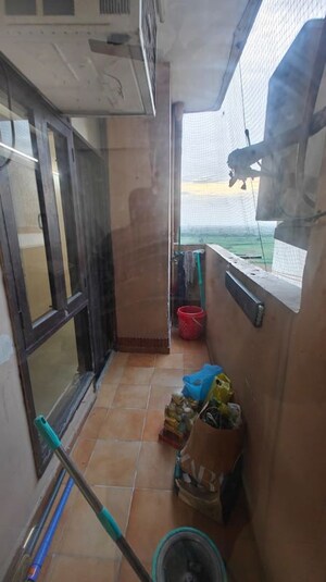 Balcony in 3 BHK Apartment at Himalaya Tanishq, Raj Nagar Extension – for Rent