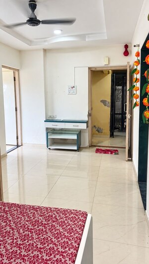 Living Room in 1.5 BHK Apartment at Sai Sawali Tower, Nalasopara West – for Sale