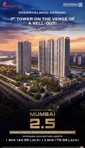 1 BHK Apartment – Exterior View View at Kanakia Greenberg, Akurli - for Sale