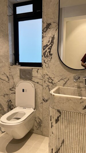 Bathroom in 1 BHK Apartment at Kanakia Greenberg, Akurli – for Sale