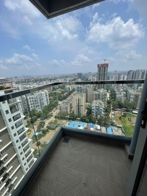 Balcony in 3 BHK Apartment at Mandarin 33 West Avenue, Baner – for Rent