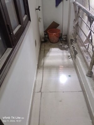 Balcony in 1 BHK Builder Floor at Khirki Extension – for Rent