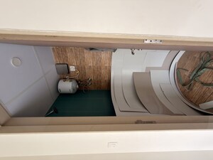 Bathroom in 1 BHK Apartment at Lodha Crown Kolshet, Kolshet Road – for Rent