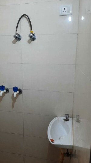 Bathroom in 1 BHK Builder Floor at Panchsheel Vihar – for Rent