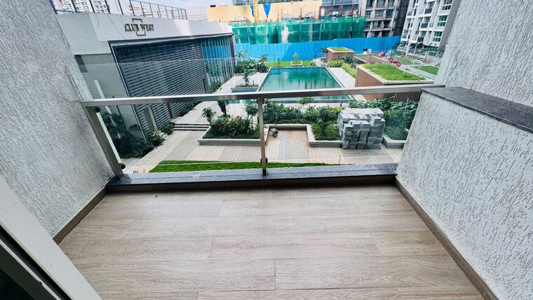 Balcony, the-wadhwa-palm-beach-residency 2.5 Bedroom 1700 Sq.Ft. Apartment In Nerul Sector 4 Navi Mumbai 10672885