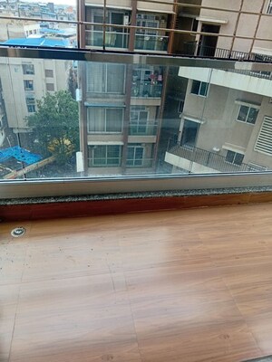 Balcony in 2.5 BHK Apartment at The Wadhwa Palm Beach Residency, Nerul Sector 4 – for Sale
