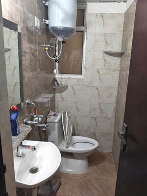 Bathroom in 2.5 BHK Apartment at Ajnara Integrity, Raj Nagar Extension – for Sale