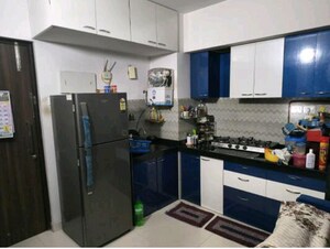 Kitchen in 1 BHK Apartment at Lodha Crown Quality Homes, Majiwada – for Sale