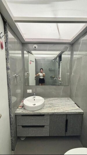 Bathroom in 2.5 BHK Apartment at Pride Platinum, Baner – for Rent