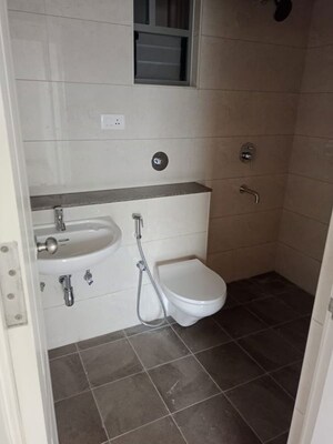 Bathroom in 2 BHK Apartment at Goyal Orchid Piccadilly, Thanisandra Main Road – for Rent