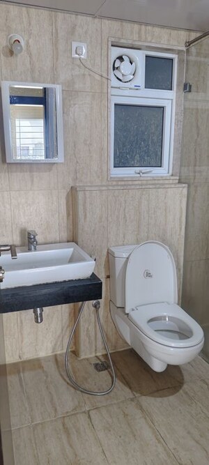 Bathroom in 2 BHK Apartment at Prestige Misty Waters, Hebbal – for Rent