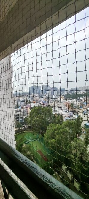 Balcony in 2 BHK Apartment at Prestige Misty Waters, Hebbal – for Rent