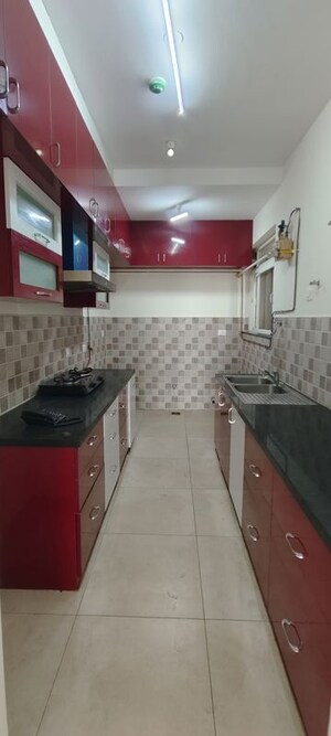 Kitchen in 2 BHK Apartment at Prestige Misty Waters, Hebbal – for Rent