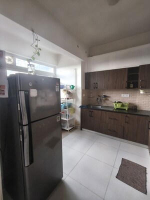 Kitchen in 3 BHK Apartment at Coevolve Northern Star, Thanisandra – for Rent