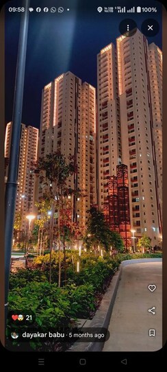 2.5 BHK Apartment For Rent in Aparna Zenon