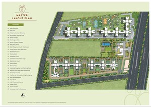 Master Plan in 2 BHK Apartment at Godrej Ananda, Bagaluru – for Sale