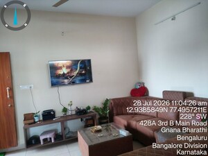 Living Room in 2 BHK Builder Floor at Gnana Bharathi – for Rent