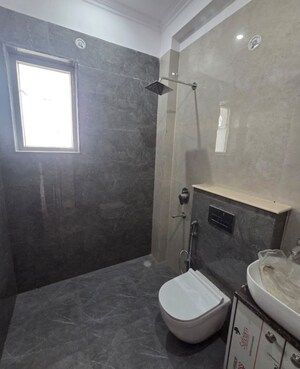 Bathroom in 4 BHK Builder Floor at Huda HBC Society, Sector 9 – for Sale