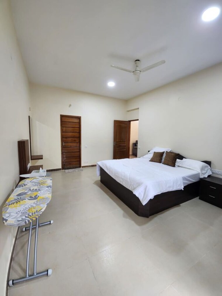 Bedroom, royal-ton 3 Bedroom 2200 Sq.Ft. Apartment In Richmond Town Bangalore 10673043