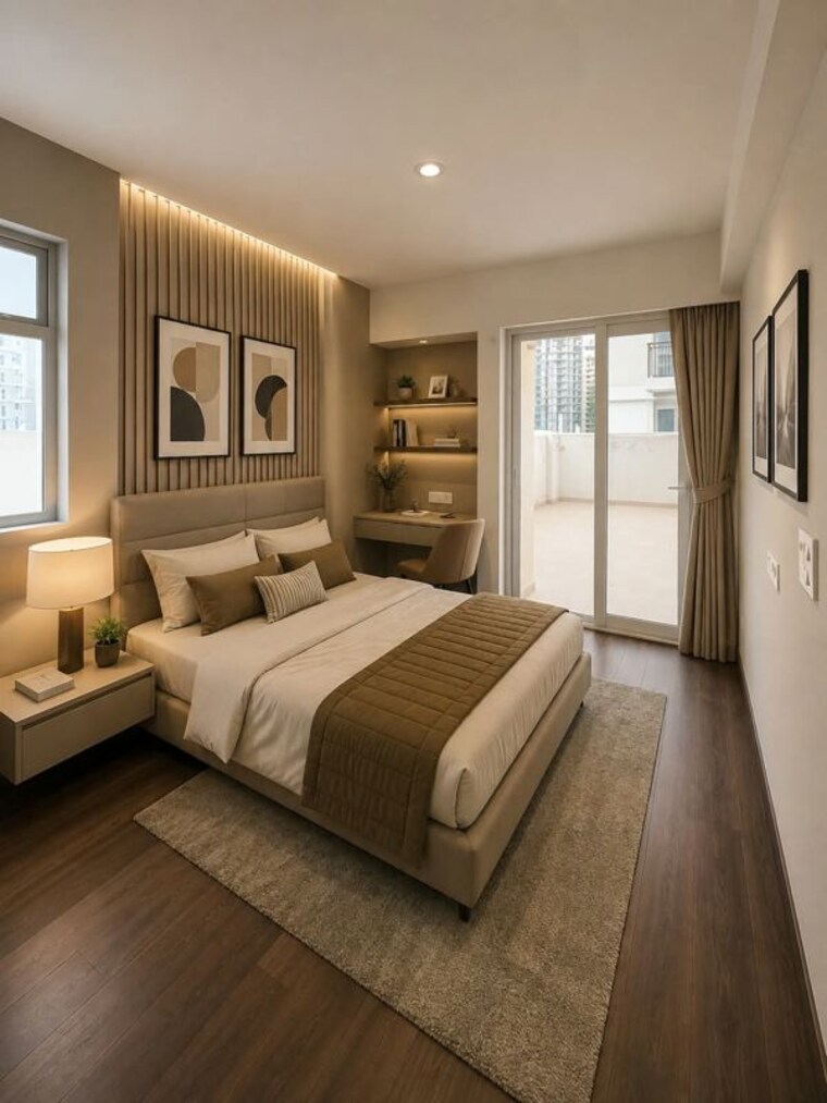 Living Room, ratan-pearls 3 Bedroom 1370 Sq.Ft. Apartment In Sector 16 Greater Noida Greater Noida 10673054