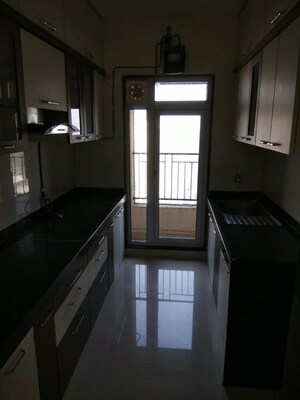 Kitchen in 1 BHK Apartment at Bhoomi Acres, Thane West – for Rent