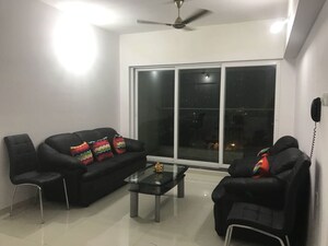 Living Room in 1 BHK Apartment at Bhoomi Acres, Thane West – for Rent