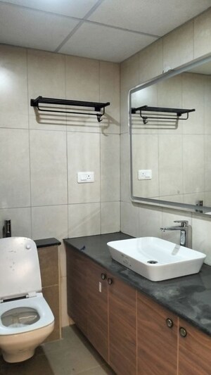 Bathroom in 2 BHK Apartment at Springseas Windchimes, Varthur – for Rent