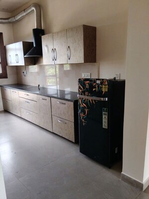 Kitchen in 3 BHK Builder Floor at Omaxe New Chandigarh, North Mullanpur – for Rent