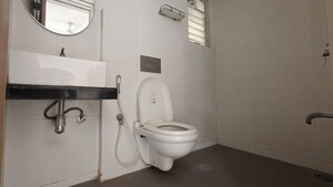 Bathroom in 2 BHK Apartment at Godrej Emerald, Ghodbunder Road – for Rent