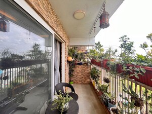 Balcony in 3 BHK Apartment at DS Max Skycity, Thanisandra – for Rent