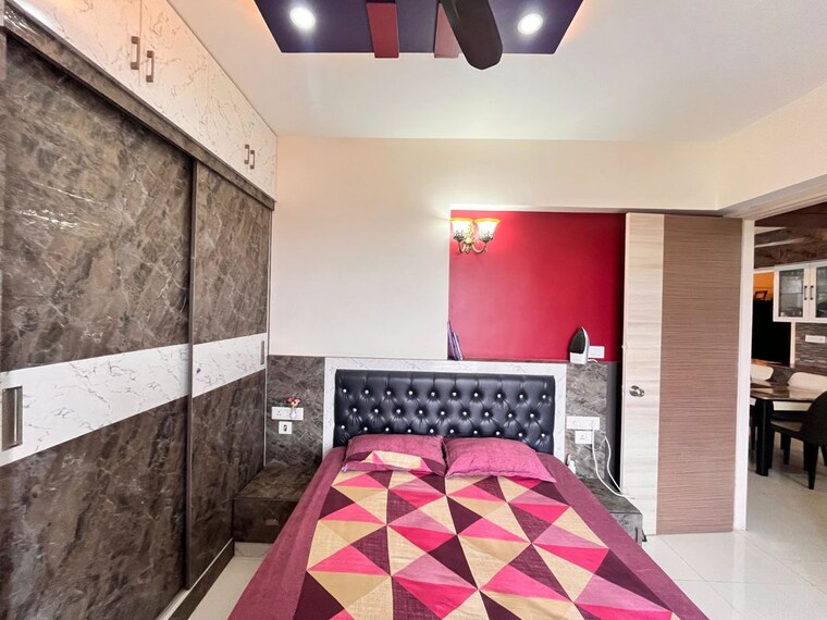 Bedroom, ds-max-skycity 3 Bedroom 2674 Sq.Ft. Apartment In Thanisandra Bangalore 10673154