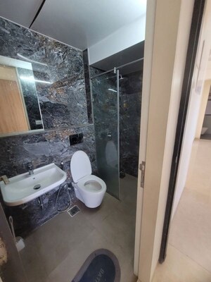 Bathroom in 2 BHK Apartment at Dosti Eastern Bay Phase 1, Wadala – for Rent