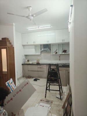 Kitchen in 2 BHK Apartment at Adarsh Greens, Kogilu – for Rent