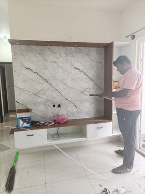 Bathroom in 2 BHK Apartment at Adarsh Greens, Kogilu – for Rent