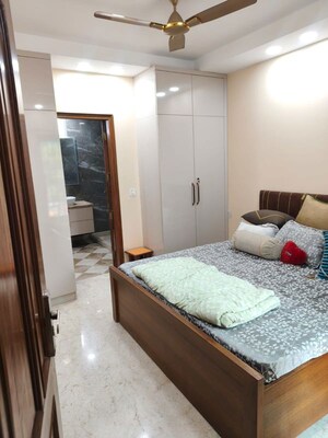 Bedroom in 4 BHK Builder Floor at Panchsheel Enclave – for Sale