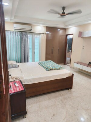 Bedroom in 4 BHK Builder Floor at Panchsheel Enclave – for Sale