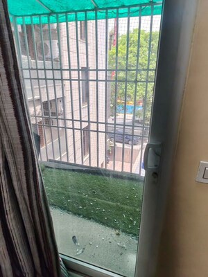 Balcony in 4 BHK Builder Floor at Panchsheel Enclave – for Sale