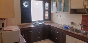 Kitchen in 2 BHK Builder Floor at Palam Vihar – for Rent