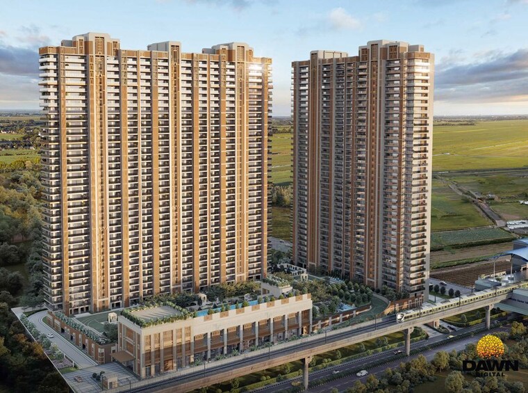 Exterior View, godrej-jardinia 2 Bedroom 1534 Sq.Ft. Apartment In Sector 146 Noida 10673203
