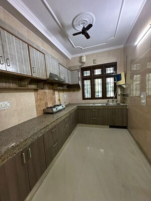 Kitchen in 2 BHK Builder Floor at Palam Vihar – for Rent