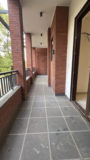 Balcony in 4 BHK Builder Floor at Palam Vihar – for Rent