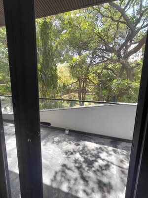 Balcony in 3 BHK Builder Floor at Kalkaji – for Rent