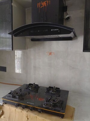 Kitchen in 3 BHK Builder Floor at Kalkaji – for Rent