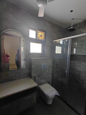 Bathroom in 3 BHK Builder Floor at Kalkaji – for Rent